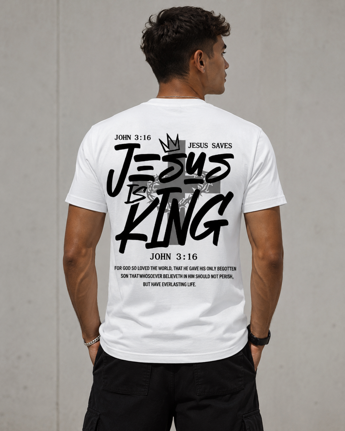 JESUS IS KING TEE