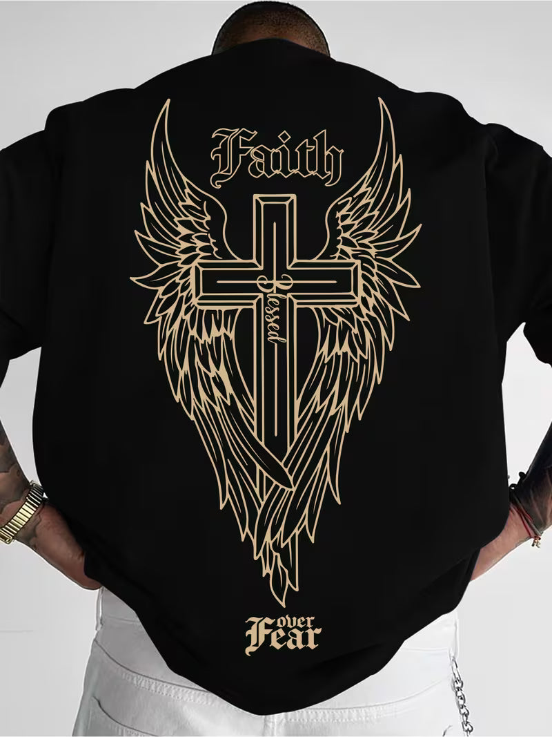 Faith Over Fear Wing Tee