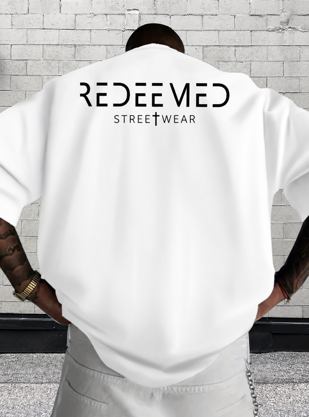 REDEEMED Classic Tee - WHITE