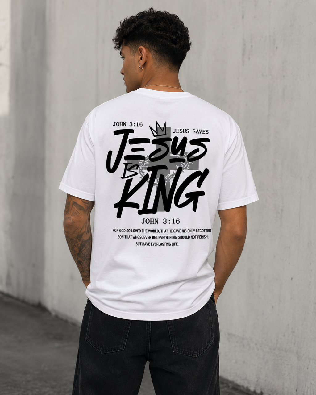 JESUS IS KING TEE