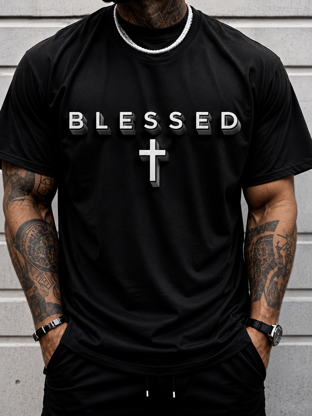 "BLESSED" Tee