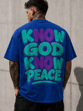 No God No Peace Tee (BLUE)