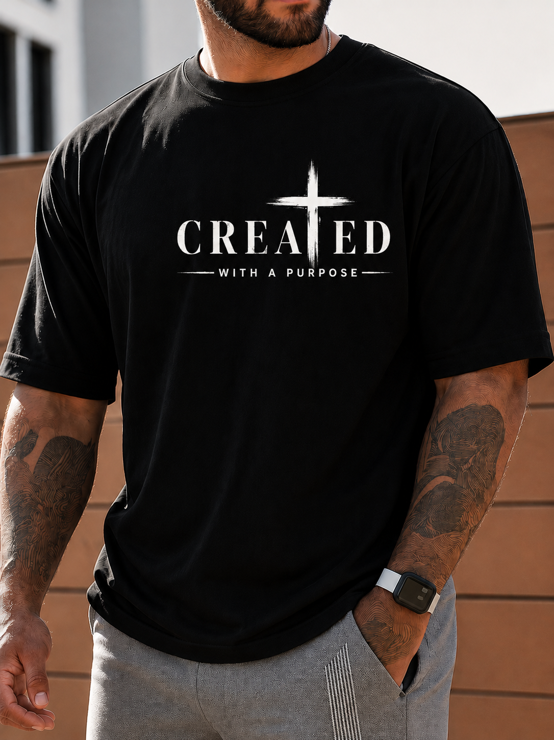 "Created with a Purpose" Tee