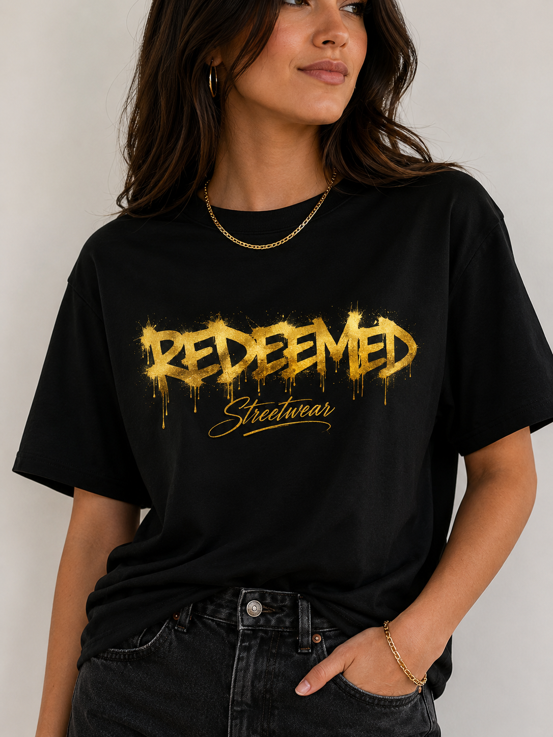 Redeemed Graffiti Tee