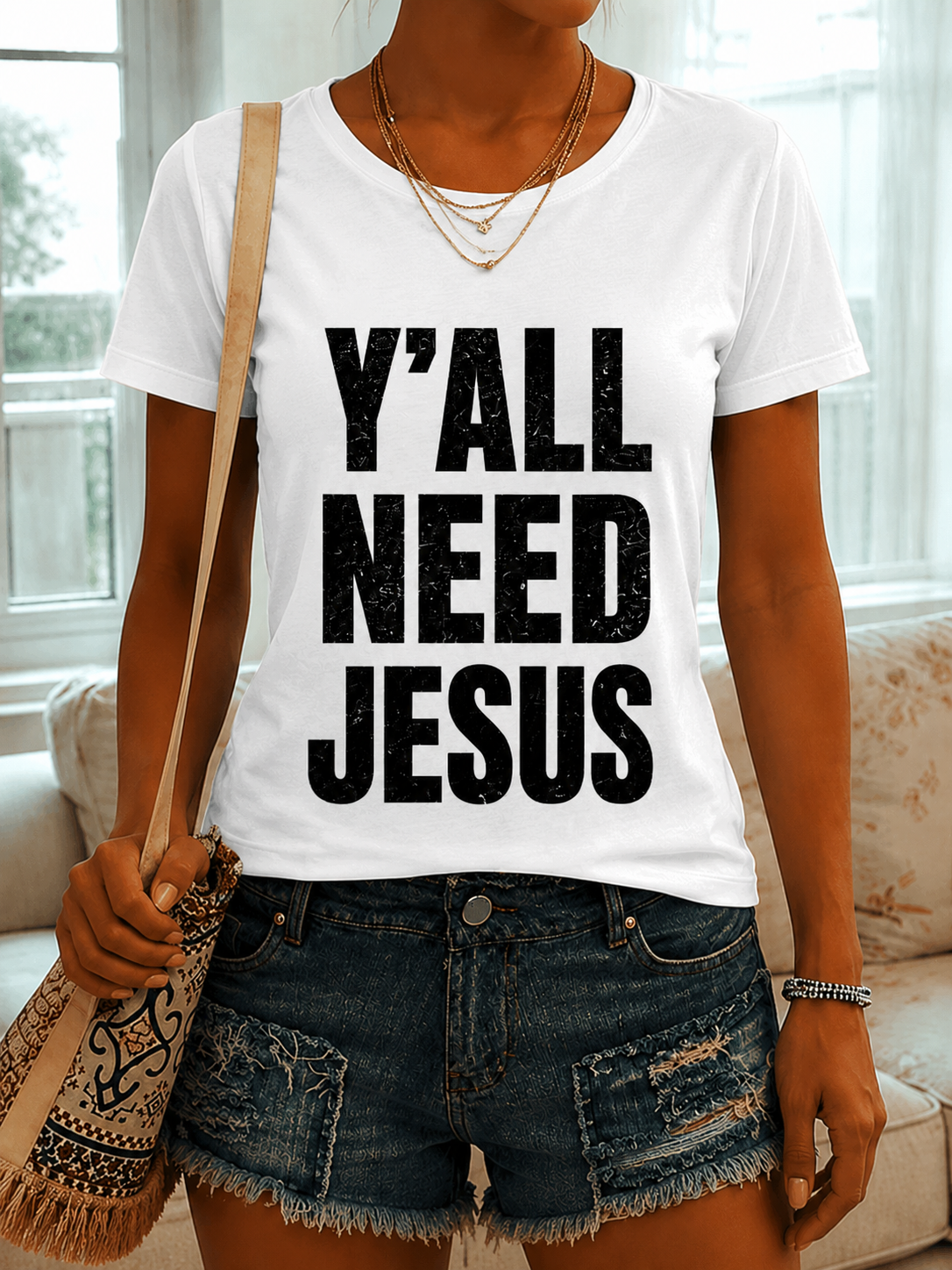 Y'all Need Jesus Tee